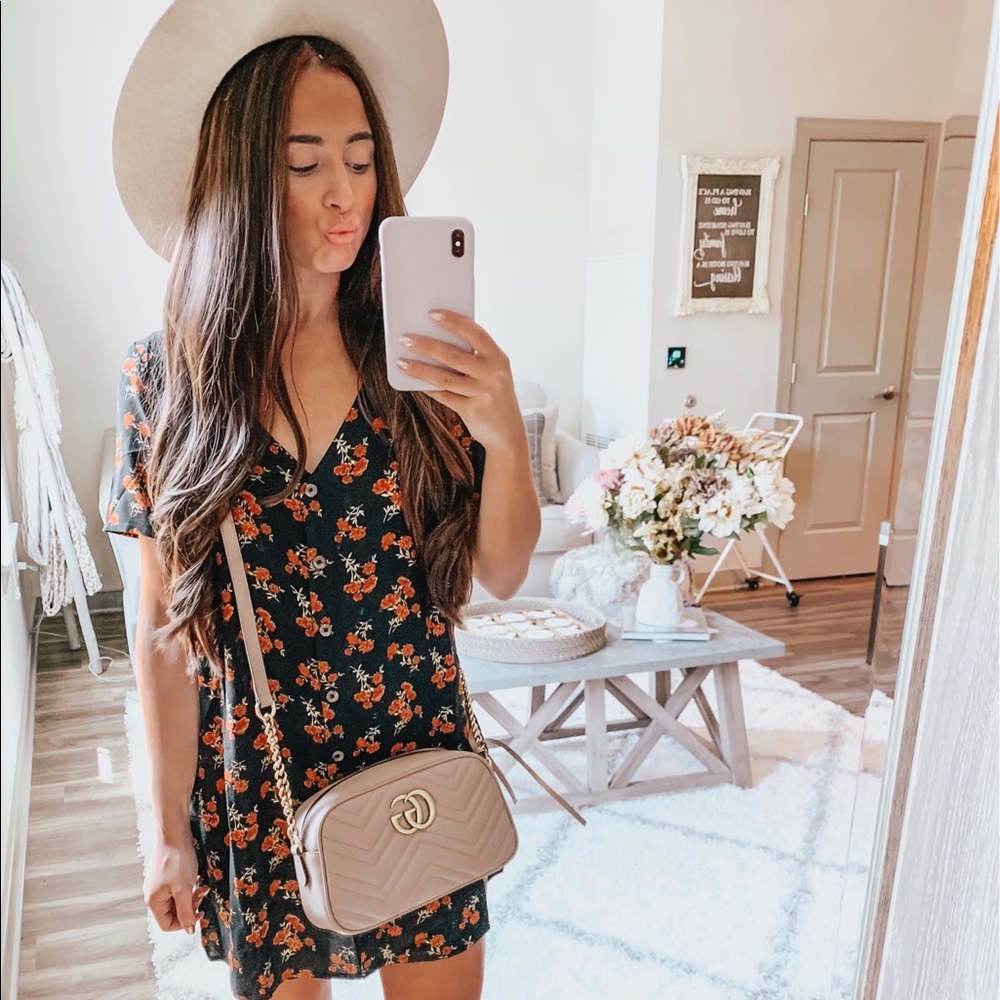 Floral mini dress - x-small NWT